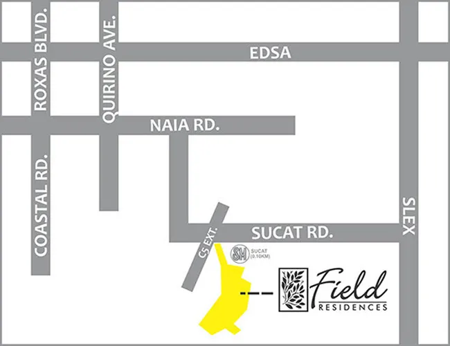 Field Residences Vicinity Map