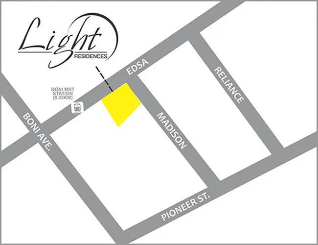 Light Residences Vicinity Map