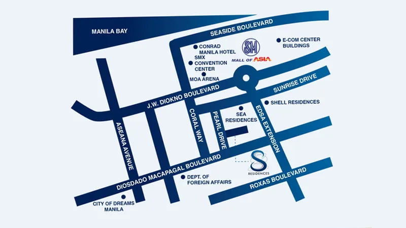 S Residences Vicinity Map